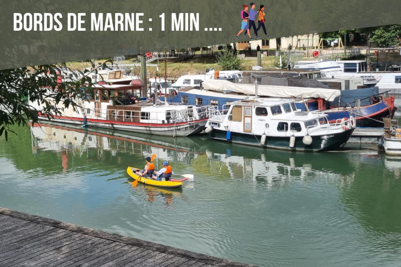 Evasion Entre Paris, Disneyland Et Bords De Marne Noisy-le-Grand Ngoại thất bức ảnh